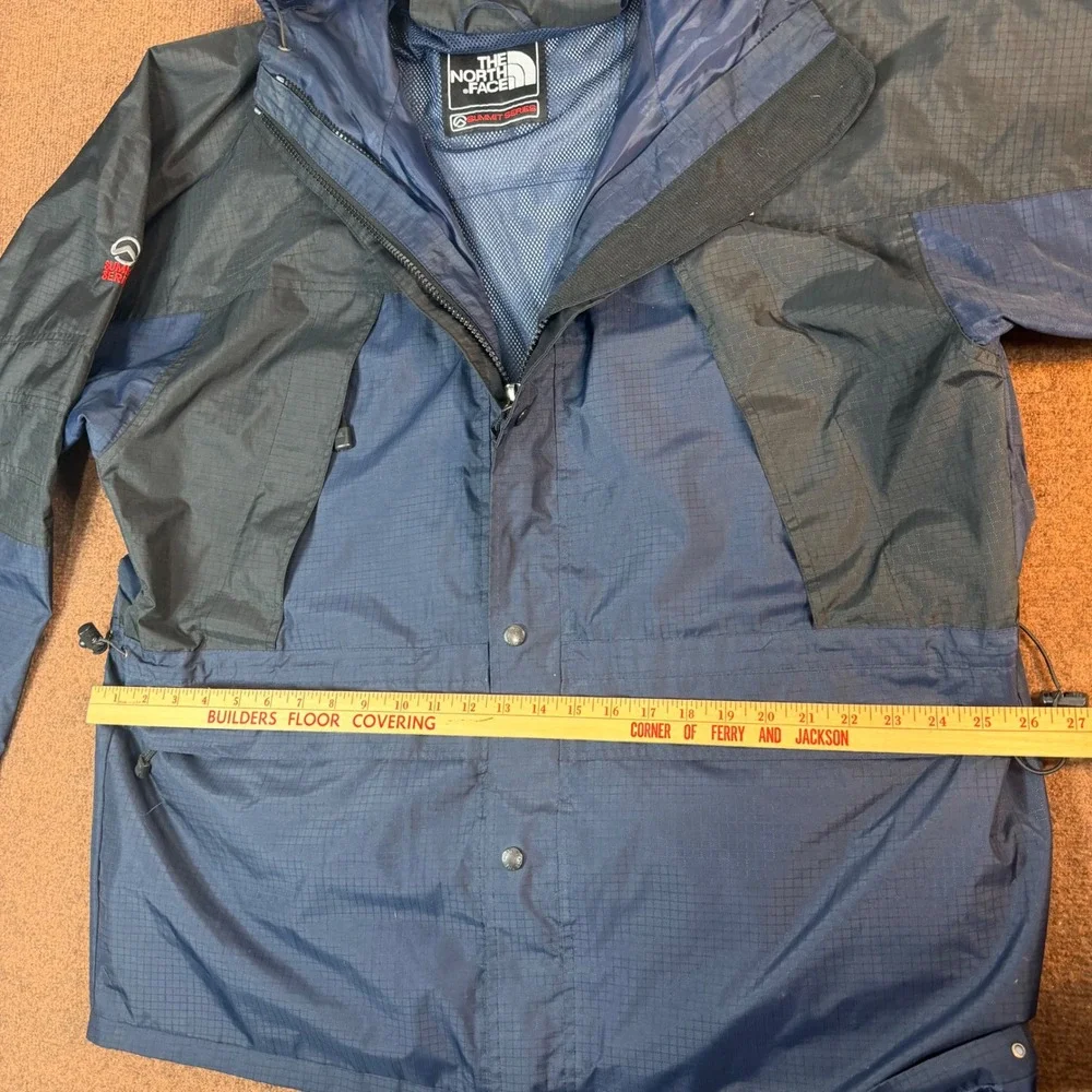 The North Face Summit Series Gore-Tex XCR Jacket Mens Navy Blue Black Shell L/XL